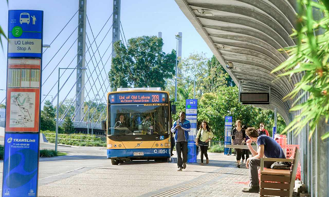 UQ Lakes Bus Stop